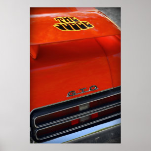 1969 Pontiac GTO Richter Poster