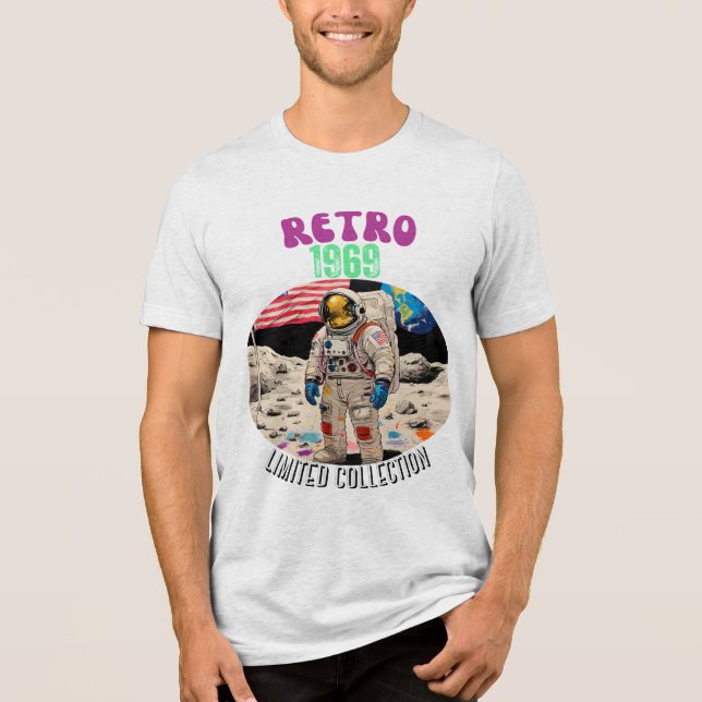 1969 RETRO - RETRO REVIVAL (BEGRENZTE SAMMLUNG) Tri-Blend SHIRT (Vorderseite)