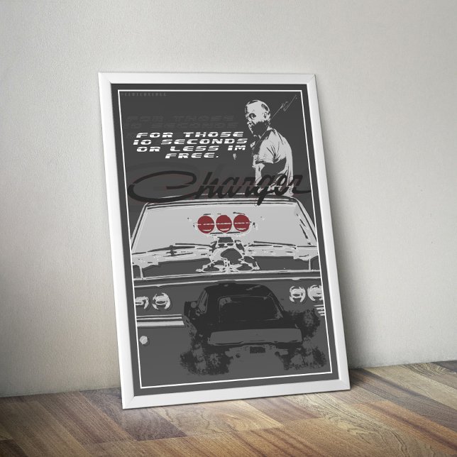 1969 schnelles und wütender Ladegerät Poster (Von Creator hochgeladen)