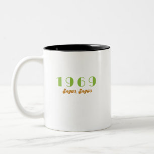 1969 Top-Song, Sugar, Sugar Zweifarbige Tasse