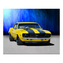 1969 Z28 Camaro Poster