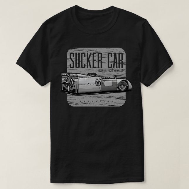 1970 2J Sucker Ground Effects Vehicles T-Shirt (Design vorne)