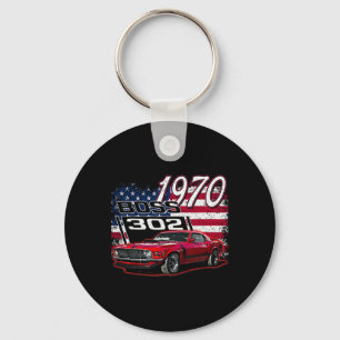 1970 70 Boss 302 4. Juli Amerikaner Schlüsselanhänger