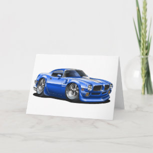 1970/72 Blau-Auto Transportes morgens Karte