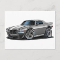 1970-73 Camaro Sil/Wht Car