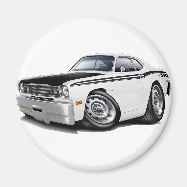 1970-74 Duster 340 Weißwagen Magnet (Vorne)