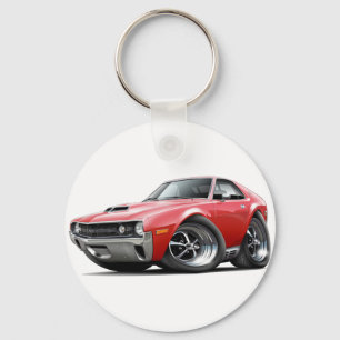 1970 AMX Rot-Auto Schlüsselanhänger