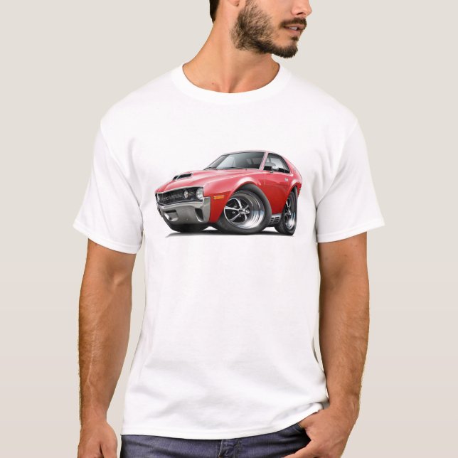 1970 AMX Rot-Auto T-Shirt (Vorderseite)