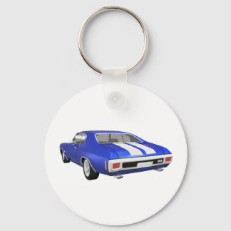 1970 Chevelle SS: Blue Finish: Schlüsselanhänger
