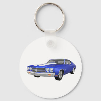 1970 Chevelle SS: Blue Finish: Schlüsselanhänger