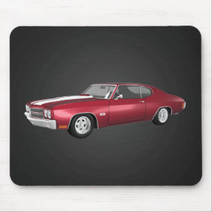 1970 Chevelle SS: Candy Apple Finish: Mousepad