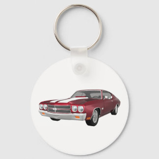 1970 Chevelle SS: Candy Apple Finish: Schlüsselanhänger