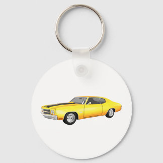 1970 Chevelle SS: Gelbes Finish: Schlüsselanhänger