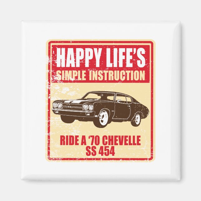 1970 Chevrolet Chevelle SS 454 Magnet (Vorne)
