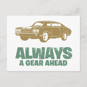 1970 Chevrolet Chevelle SS 454 Postkarte