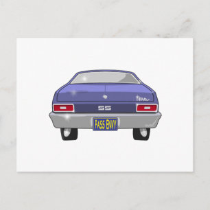 1970 Chevrolet Nova SS Postkarte