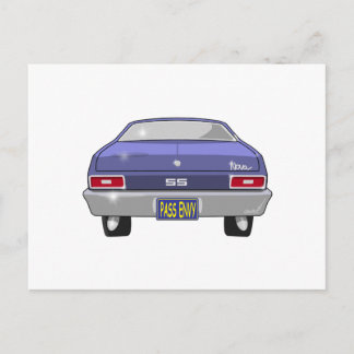 1970 Chevrolet Nova SS Postkarte