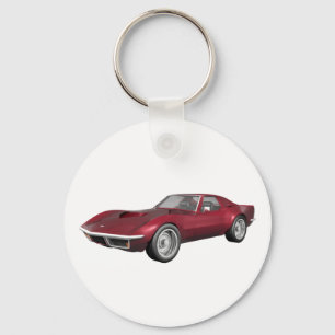 1970 Corvette Sportwagen: Apfelfinish: Schlüsselanhänger