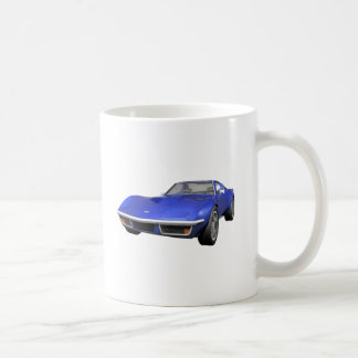 1970 Corvette Sportwagen: Blue Finish Tasse