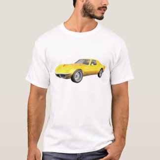 1970 Corvette Sportwagen: Gelbfisch T-Shirt