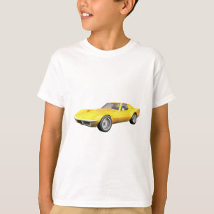 1970 Corvette Sportwagen: Gelbfisch T-Shirt