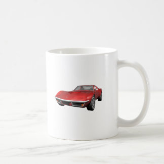 1970 Corvette Sportwagen: Red Finish Tasse