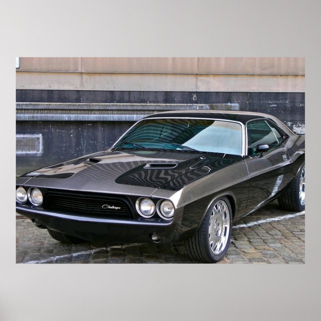 1970 Dodge Challenger Poster (Vorne)