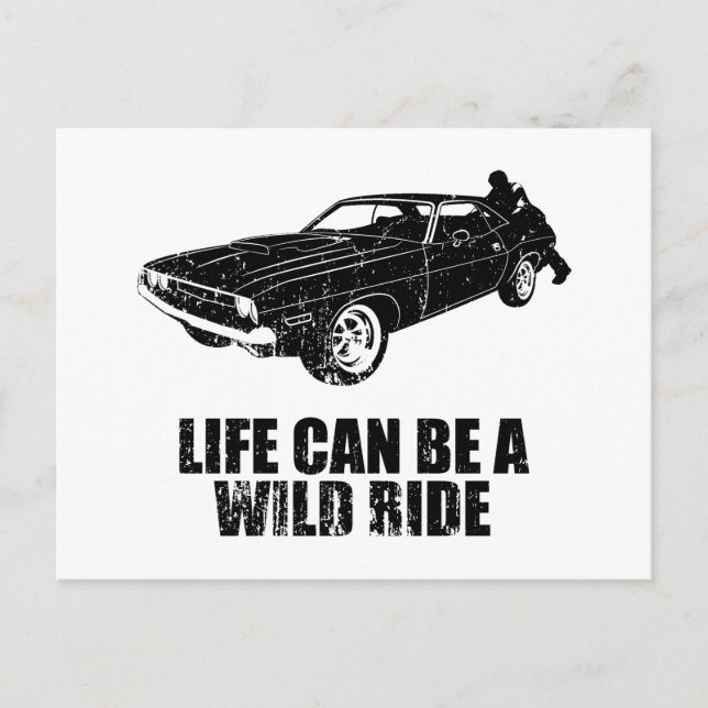 1970 Dodge Challenger Postkarte (Vorderseite)