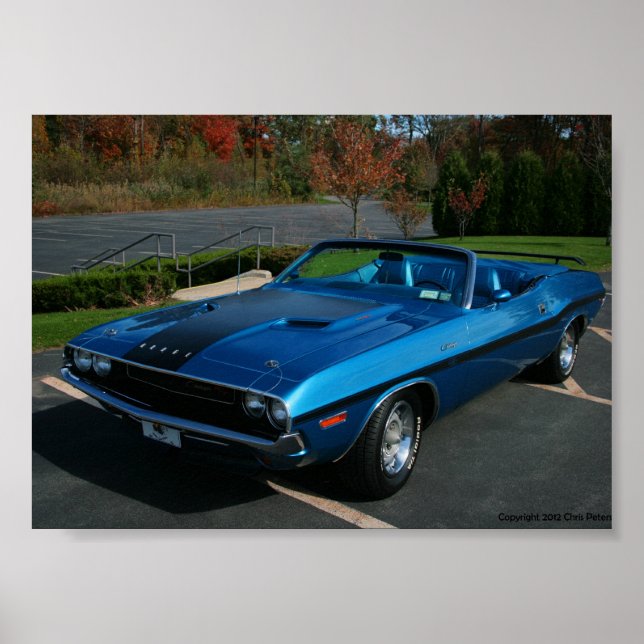1970 Dodge Challenger R/T Poster (Vorne)