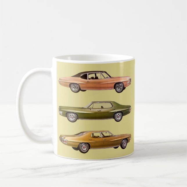 1970 drei Muskelwagen Kaffeetasse (Links)
