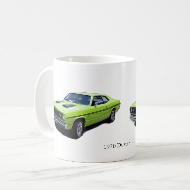 1970 Duster-Tasse Kaffeetasse (Vorderseite Links)