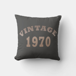 1970 geboren elegantes modernes vintage Geburtstag Kissen
