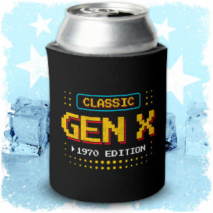 1970 Gen X Classic Retro Gamer Gaming Geburtstag Dosenkühler