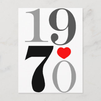 1970 GRAFIK POSTKARTE