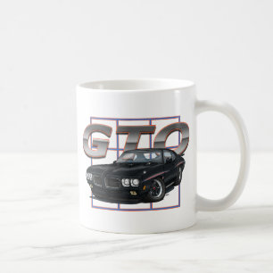 1970 GTO Schwarzes Kaffeetasse