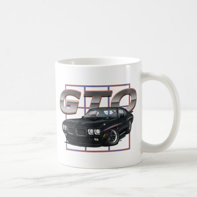 1970 GTO Schwarzes Kaffeetasse (Rechts)