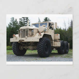 1970 KAISER MILITÄRISCHER LKW POSTKARTE