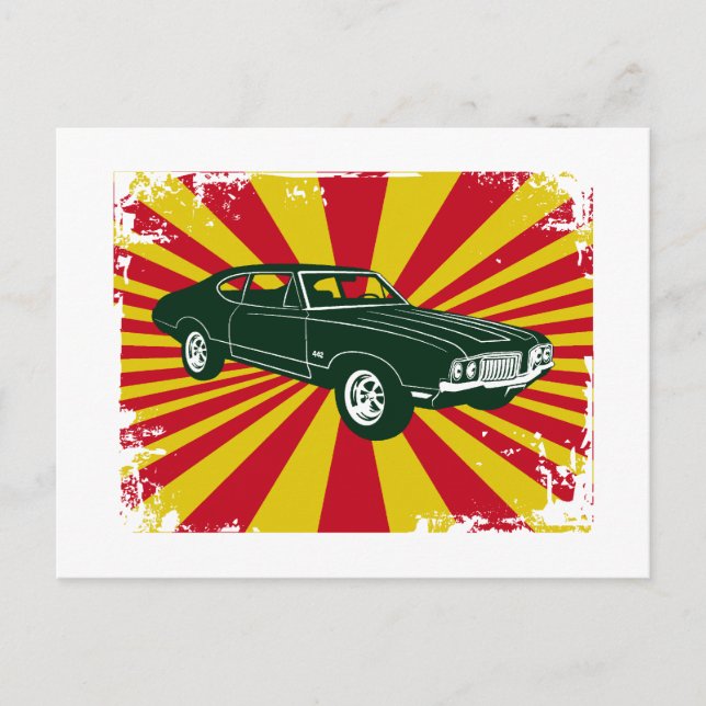 1970 Mobiltel. 442 Postkarte (Vorderseite)