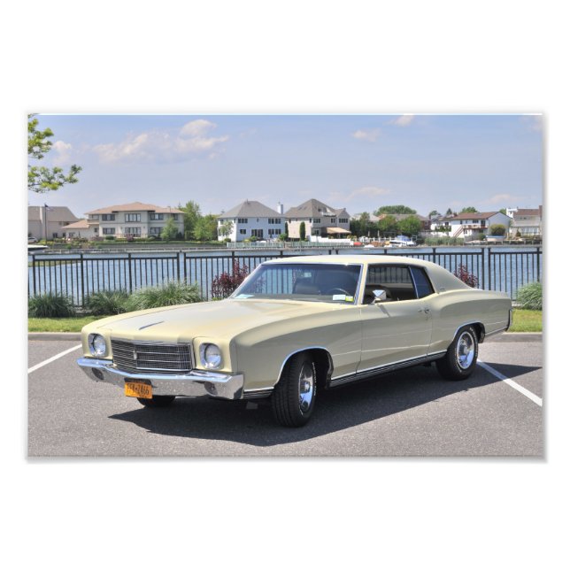 1970 Monte Carlo Fotodruck (Vorne)