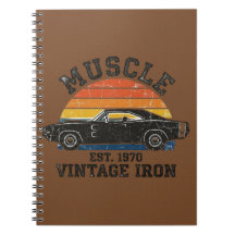 1970 Muscle Car Sonnenuntergang - Vintage Iron