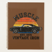 1970 Muscle Car Sonnenuntergang - Vintage Iron