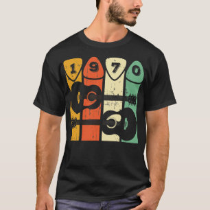 1970 Plektrum Retro 1970 Plektrum Musician R T-Shirt