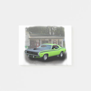 1970 Plymouth AAR Cuda Post-it Klebezettel