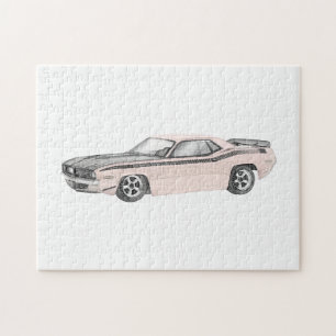 1970 Plymouth Barracuda Puzzle