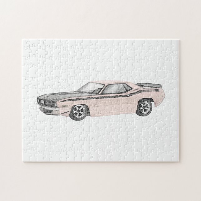1970 Plymouth Barracuda Puzzle (Horizontal)