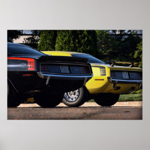 1970 Plymouth 'Cuda 440 & HEMI Poster