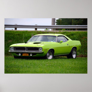 1970 Plymouth Cuda Poster