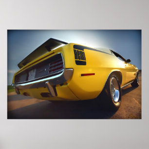 1970 Plymouth HEMI 'Cuda Hemicuda Poster