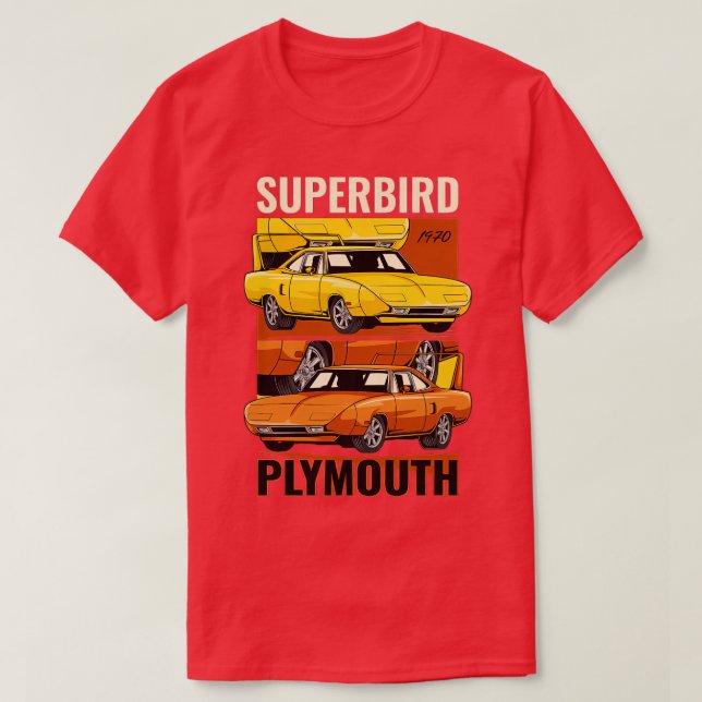 1970 Plymouth Superbird Muscle 1 T-Shirt (Design vorne)