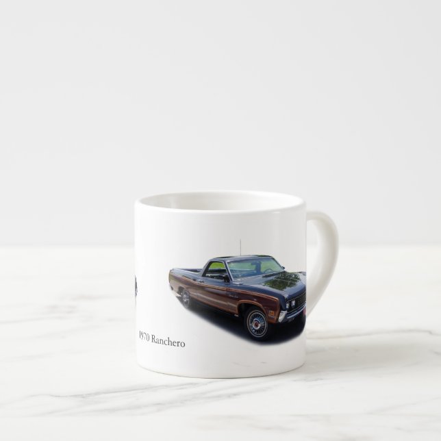 1970 Ranchero Espresso Tasse (Vorderseite Rechts)